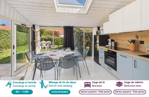 Saint-Michel-Chef-Chef House | Maison avec piscine à 200m de la plage