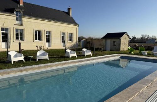 La Chapelle-sur-Loire House | Maison avec piscine privée - 8 pers. - FR-1-381-651