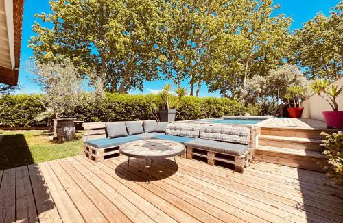 Ventenac-en-Minervois Apartment | Maison avec piscine-climatisation-jardin