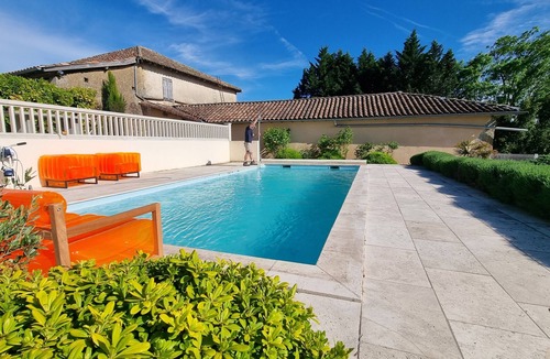 Puymaurin House | Maison Avec Grange & Piscine vue Pyrénées
