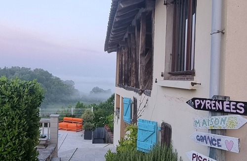 Puymaurin House | Maison Avec Grange & Piscine vue Pyrénées