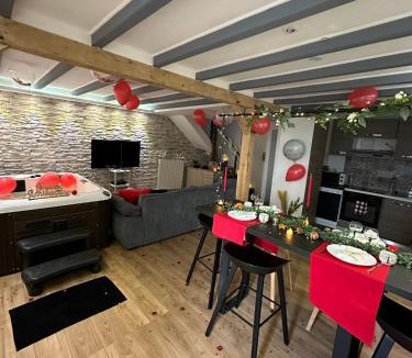 Maisdon-sur-Sevre Apartment | Maison avec jacuzzi