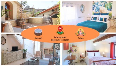 Brignon House | Maison avec Jacuzzi et terrasse sur les toits