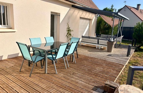 Sarthe House | Maison avec jacuzzi proche circuit 24h et Boulerie Jump