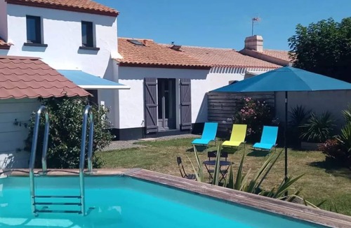 La Gueriniere House | Maison Avec Piscine à 700m de la Plage