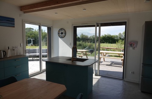 Les Conches House | Maison Bois ,les Conches 10 Pers. Proche Plage ,spot Surf , Forêt ,piste Vélo