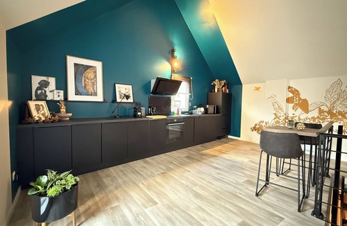 Nordhouse House | Maison Cathédrale - Former artist's studio.