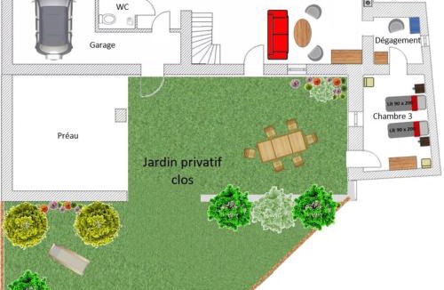 Rouans House | Maison charmante à Rouans - Wifi, Animaux admis - FR-1-306-1059
