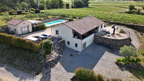 Rosieres House | Maison cosy avec piscine privée, vue 360 panoramique
