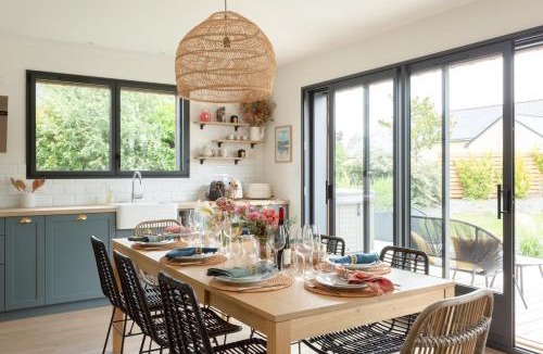 Val-d'Ize House | Maison cosy avec spa et piscine chauffée en Bretagne - près Rennes et Vitré