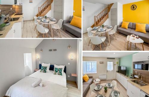 Mayenne Apartment | Maison cosy l Atypique hyper centre bureau confortable wifi et Netflix