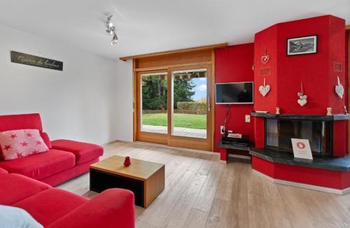 Lens House | Maison Crans-Montana, 7 pers - 7 lits, Jardin & Carnotzet