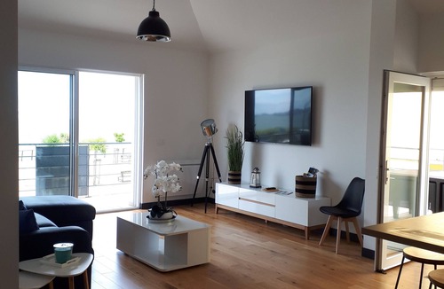 Saint-Michel-Chef-Chef House | Maison Duplex 90 m² Avec sa Grande Terrasse Face mer/2 Chambres/6 Couchages