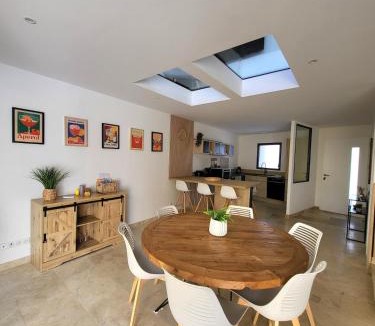 Fleury House | Maison de charme avec Piscine-Clim-Plage à 10min