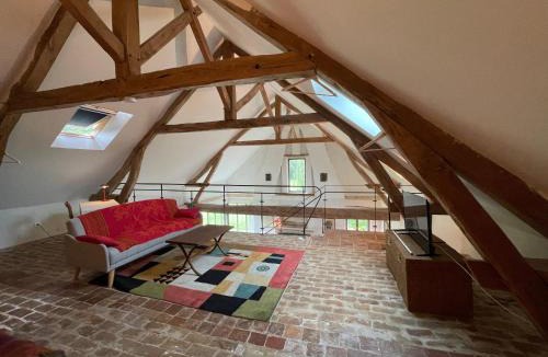 Sainte-Montaine House | Maison de Charme en Sologne avec Étang Privé, Grand Parc et Cheminée - FR-1-586-37