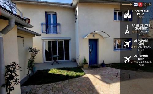 Noisy-le-Grand House | Maison de charme pour 6 Paris