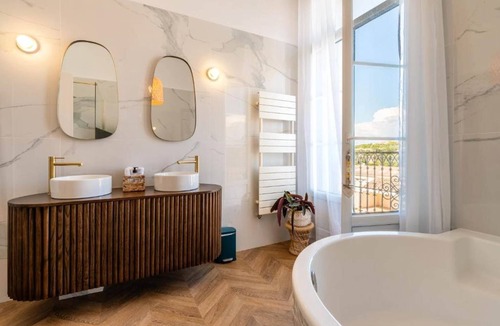 Magalas Apartment | Maison de Maître 4* Piscine, Vignobles & Plages 6 pers. - Coeur Cristal