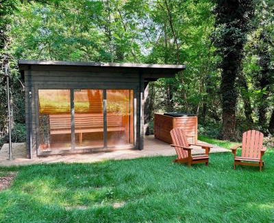 Le Vaudoue House | Maison de Reve avec Sauna en Pleine Foret