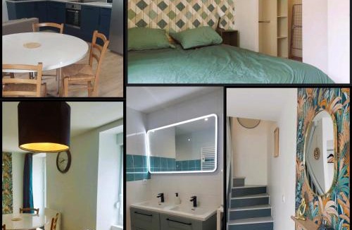 Saint-Martin-sur-Oust Apartment | Maison de ville - wifi - checkin autonome