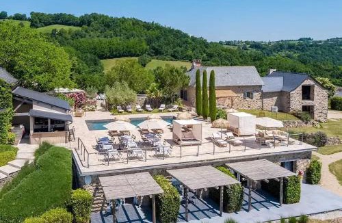 Maleville House | Maison de vacances avec piscine près de Maleville 150 m²