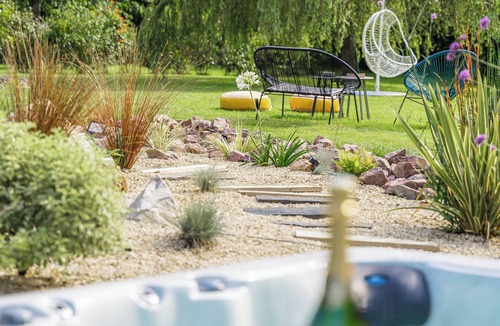 Tourville-en-Auge Villa | Maison du Bonheur with Spa & River, 4 Bedrooms & 2 Bathrooms