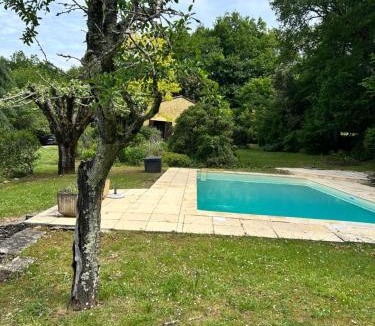 Beynac-et-Cazenac House | Maison en pierre Les Chardonnerets avec piscine
