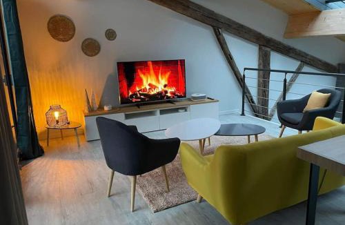 Courbesseaux House | Maison esprit loft