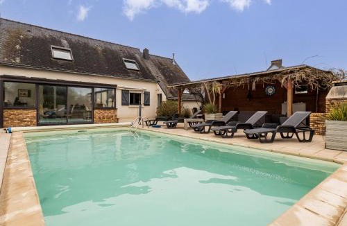 Saint-Molf House | Maison familiale avec piscine chauffée, proche plages et La Baule - FR-1-306-1266