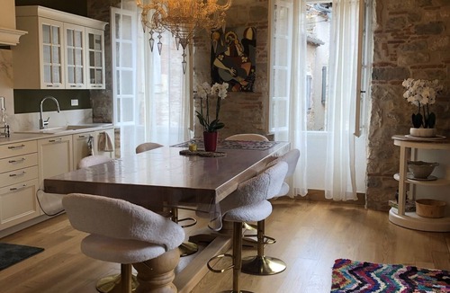 Saint-Antonin Noble Val House | Maison de Village Médiéval en Pierre Animaux Acceptés