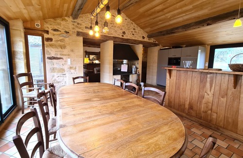 Saint-Laurent-la-Vallee House | Maison de Bertrand - fabulous stone house with private pool and huge garden