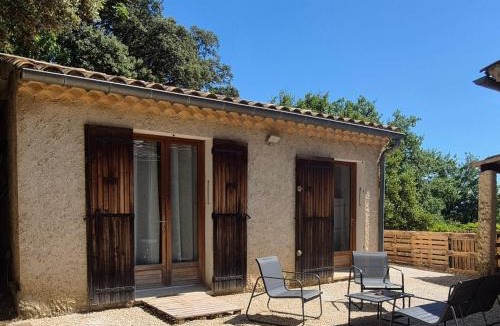 Rochegude House | Maison indépendante de 26m2 avec Jardin, Climatisation et accès piscine l'été