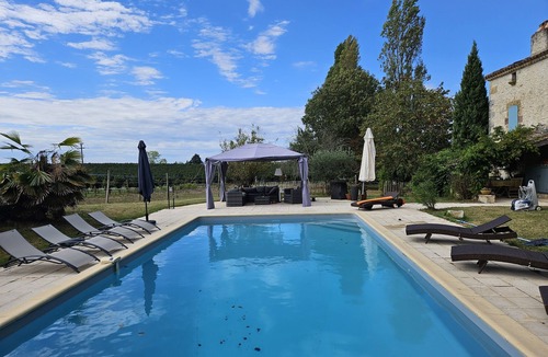 Monflanquin House | Maison Isolée Idéale Pour se Ressourcer à la Campagne Xiii S. Piscine Privée