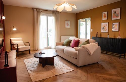 Marcey-les-Greves House | Maison-jardin-MontSaintMichel-Idéal pro et familles