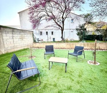 Cournonterral Apartment | Maison jardin proche Montpellier et plages
