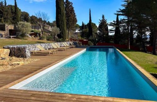Berriac Bed & Breakfast | Maison Joyeuseté, Cité de Carcassonne 7 min, Piscine 20m chauffée toute l'année, Clim, Parking