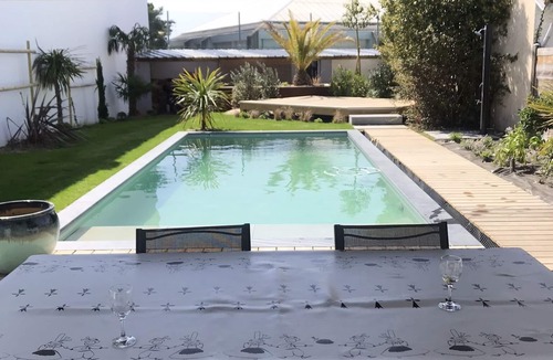 Le Pouliguen House | Maison Lumineuse Avec Piscine Privée