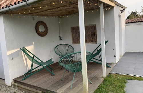 Cucq House | Maison Lumineuse Avec Jardin & Parking Clos