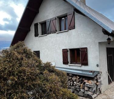 Entremont-le-Vieux House | Maison montagne vue exceptionnelle En chartreuse