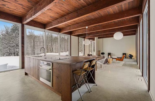 Wentworth-Nord House | Maison Nord : maison de montagne architecturale