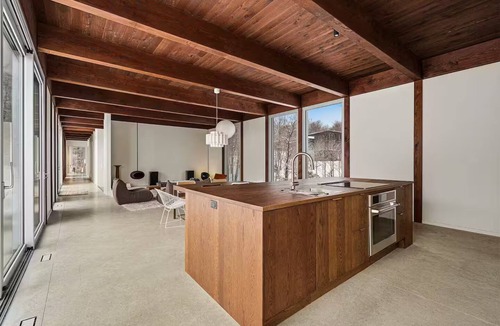 Wentworth-Nord House | Maison Nord : maison de montagne architecturale