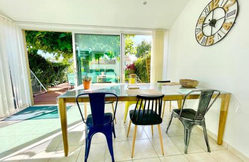 Saint-Michel-Chef-Chef House | Maison plage à pied avec piscine - Terrasse privée