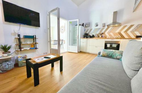 Saint-Michel-Chef-Chef House | Maison plage à pied avec piscine - Terrasse privée
