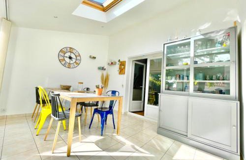 Saint-Michel-Chef-Chef House | Maison plage à pied avec piscine - Terrasse privée
