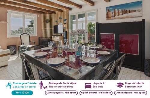 Le Bernard House | Maison pour 2 adultes et 2 enfants avec jardin