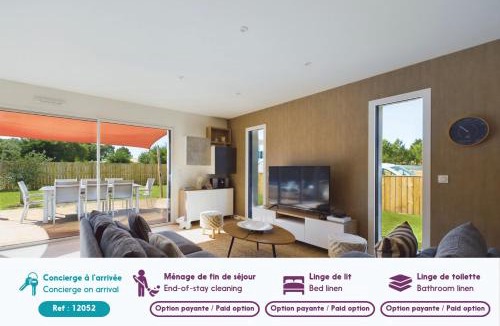 Saint-Hilaire-de-Riez House | Maison pour 6 adultes avec piscine