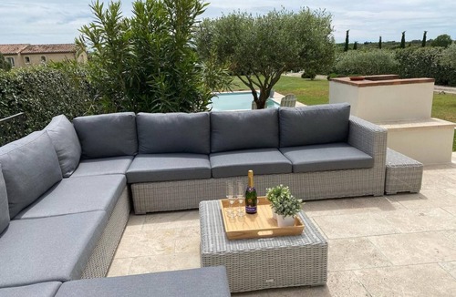 Pougnadoresse House | Maison Roquebeauresse - Piscine privée