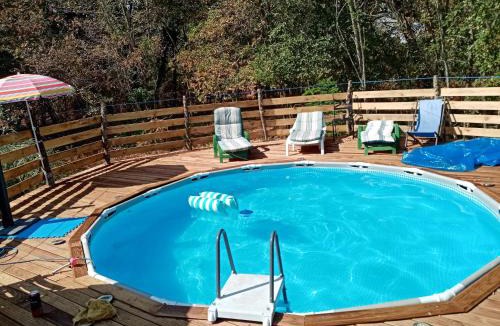 Callen House | Maison rustique près de Callen avec piscine