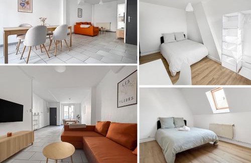 Roubaix Apartment | Maison spacieuse, proche commodités & transports