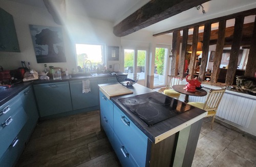 Pennedepie House | Maison vue mer Avec Pool House et spa de Nage Entre Deauville et Honfleur