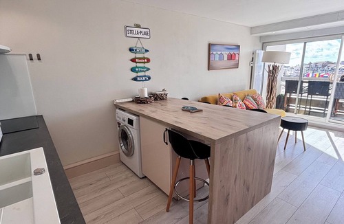 Stella-Plage Apartment | Maisonette with sea view for 6 people near Le Touquet